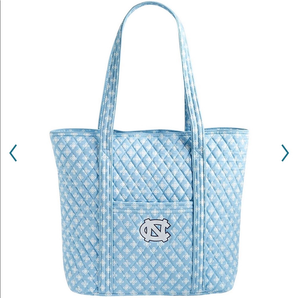 Vera Bradley UNC Quilted Tote Bag~Collegiate Collection, Limited Edition